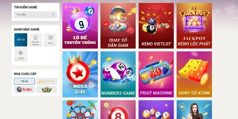 Chuyên mục giải trí đặc sắc chiêu đãi khách hàng bằng hàng trăm trò chơi 